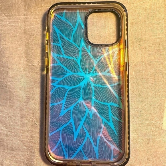 Castify IPhone 12 Pro Max Case Lined Flower Design Drop Protection - Picture 6 of 6